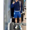 Pantalones Deportivos de Verano para Hombre, Pantalones Cortos de Baloncesto, Fitness, Running, Pantalones Cortos de Playa Modernos y Frescos, Pantalones de Cinco Puntos, Pantalones Cortos de Estilo Americano High Street
