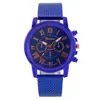 Comercio Exterior Aliexpress Transfronterizo Ginebra Tres Agujas Deportivo Reloj para Mujer de Mujer Hombre y Mujer Fabricante Procesamiento y Personalización