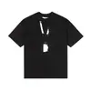 260g Transfronterizo Mm6 Margiela Clásico Estampado de Letras y Números Moda Casual Camiseta Personalizada de Manga Corta para Hombres y Mujeres