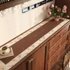 Alfombrilla Protectora para Encimera de Comedor Lateral Simple Modelo Nuevo 2026 Sin Lavar Gama Alta Alfombrilla para Zapatero de Entrada Anti-Suciedad Alfombrilla para Mueble de TV
