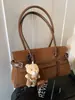 Moda Popular Simple Estilo Coreano Bolso Pequeño Cuadrado de Mano para Mujer Bolso Cruzado para Ir al Trabajo Otoño e Invierno 2025