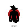 Impresión por transferencia térmica de tinta blanca de Dragon Ball Wukong, anime japonés, venta al por mayor, ropa DIY, camisetas, suéteres, abrigos, decoración