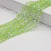 Cuentas Elásticas de 4 mm Cuentas de Bola de Cristal Cuentas Redondas de Cristal de 96 Caras Cuentas Sueltas Accesorios para Manualidades Hechas a Mano Material