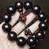 Pulsera al por mayor de fábrica de Pterocarpus santalinus africano con accesorios de Estrella Dorada 2.0 para hombres y mujeres Joyería de cuentas de Buda Wenwan