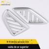 Adequado para Modelos 16-19 da Décima Geração do Civic Painel Decorativo da Saída de Ar Superior Ar Condicionado do Teto Carro