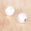 Colección 3 puestos vendiendo aretes de plata esterlina s925 aretes pequeños aretes de temperamento simple aretes coreanos mujeres venta al por mayor