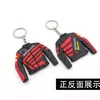 Cuerda de cuero de goma blanda de PVC en stock se puede imprimir logo llavero de cuerda de cuero de goma blanda colgante de llavero de silicona PVC de doble cara