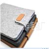 Fábrica de feltro direto notebook computador saco tablet capa protetora MacBook feltro forro saco pode adicionar logotipo