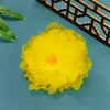 2025 Diseño Original Hecho a Mano Grande Color Dopamina Peonía Flor Caliente Pasador de Pelo Maquillaje Tocados Hanfu
