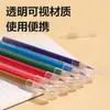 6 Bolsas de Deli Vc503 Fundas Transparentes para Lápices, Fundas Protectoras Especiales para Lápices de Colores, Extensiones para Lápices, Fundas y Tapas para Bolígrafos