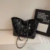 Invierno 2025 Nuevo Moda Coreana Retro Tendencia Nicho Bolso de Hombro Único para Mujer Bolso Acolchado Bolso Texturizado para la Axila