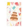 Paquete de 50 hojas de tarjetas de cumpleaños pequeñas y creativas, tarjetas de decoración para fiestas de cumpleaños y regalos.