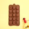 Molde de Chocolate DIY Pudín Paleta Mousse Dulce Blando Gelatina Galleta Pastel Molde de Silicona Venta al por Mayor