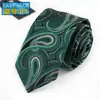 Moda Europea y Americana para Hombre Corbata Formal Patrón Paisley Estrecha Vintage Casual Versátil Corbata para Mujer