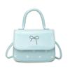 Versão Coreana Ins Bolsa Mini Fofa para Menina 2025 Nova Estampa Fofa de Bolinhas Bolsa Quadrada Pequena de Mão Bolsa Transversal Moderna