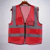 Chaleco de Seguridad Reflectante de Alta Visibilidad Xinma para Tráfico, Construcción y Saneamiento, Fluorescente Multibolsillo al por Mayor