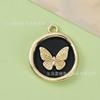 Colgante de mariposa con forma de gota de aceite, aleación, estilo viento, para chica, dulce, fresco y caliente, accesorios de joyería, materiales hechos a mano, fabricantes al por mayor