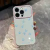 Funda de Patita de Gato Linda de Color Contrastante Adecuada para Apple 18Pm, Alto Valor Estético para Niñas, Huawei, Xiaomi 17, Vivo con Ventana Grande