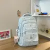 Mochila escolar para niñas de primaria y secundaria, con lunares y moños, versátil, nuevo modelo 2026, alto valor estético, mochila para mujer