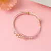 Pulsera Zongzi de Hortensia del Día de Mayo, Nueva Cuerda Roja Tejida a Mano para Niños y Bebés, Pulsera de Cuentas DIY de Alta Calidad