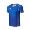 Uniformes Nuevos de Tenis de Mesa para Hombres y Mujeres, Playeras de Tenis de Mesa de Secado Rápido y Manga Corta, Uniformes de Entrenamiento para Competición de Estudiantes y Niños, Compra Grupal 23096