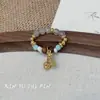 Novo Anel de Pônei com Moeda Dourada Estilo Chinês para Mulheres, Simples Elegante, Anel de Dedo Indicador de Alta Qualidade, Anel de Design de Nicho