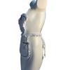 Amor como la nueva lencería sexy amor sexy delantal sin espalda ropa de sirvienta para juegos de rol 5452