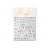 Pegatinas para uñas en relieve Tomoni ins explosivas para teléfono móvil para niños pegatinas auxiliares para nail art verano playa