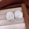 Pendientes vintage de plata con borlas de gota de agua y circonita cuadrada, pendientes de botón lujosos y elaborados, accesorios para la oreja únicos y exagerados