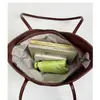 Bolsa de mão diária simples de grande capacidade para mulheres, bolsa de ombro popular, bolsa de mão de moda trançada estilosa, bolsa de antebraço