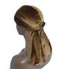 Sombrero de Pirata de Terciopelo con Cola Larga, Durag Dorado de Terciopelo, Ala Ancha, Moderno y Versátil para Hombres y Mujeres