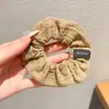 Gomita para el pelo suave y dulce para mujer, scrunchie de malla estilo coreano, liga para coleta baja y moño, accesorio para el cabello de alta gama
