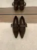 Zapatos Mary Jane de Tira Única Bajos de Tacón Rojo Pequeños Estilo Retro First Encounter para Mujer, Nuevo Estilo de Principios de Otoño, Perfectos con Faldas, de Cuero de Nicho y Elegante