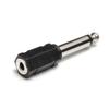 Adaptador de audio mono macho de 3.5 mm a 6.35 mm de 6.5 mm a 3.5 mm para piano eléctrico, micrófono, auriculares