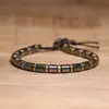 El Nuevo Pulsera Más Vendida de Amazon, Pulsera de Joyería de Piedra de Hiel de Hierro, Nueva Pulsera Popular de Cuerda Elástica, Venta al Por Mayor Transfronteriza