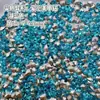 Decorações de Nail Art Coloridas em Formato de Coração com Fundo Pontiagudo de Strass Mistura Multicor Pequenos Corações de Pêssego Strass de Cristal Nail Art Strass Empilhados Formato Irregular Acessórios de Strass