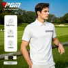 2026 Nova Roupa de Golfe Masculina Camiseta de Manga Curta Verão Proteção Solar Sensação Fresca Gola Reversível Top Camisa Polo