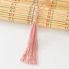 Ventilador Pequeno com Franja de Borla Pingente de Borla Pequeno Almofada Bola Pendurada Marcador de Página Acessórios de Cabelo Lanterna Acessórios de Borla Festivos Fabricante