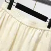 Garantía de Calidad Seda Real Cómodo Temperamento Mujer de Mediana Edad Nuevo Estilo Chino Clásico Primavera Otoño Versátil Pantalones de Pierna Ancha Pantalones Casuales