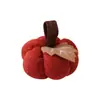 Decoraciones Nuevas de Acción de Gracias Transfronterizas Colgante de Calabaza Naranja Festival de la Cosecha Pequeños Adornos de Calabaza Tejidos Diseño de Escena