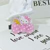 Novo acrílico HelloKitty bonito grampo de cabelo acessórios para cabelo grampo de bico de pato grampo de cabelo bebê quebrado franja grampo de cabelo