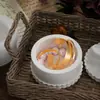 Molde de Caixa de Armazenamento Mini Laço de Cimento Gesso, Armazenamento de Anel de Joia Multicamadas, Molde de Silicone de Resina