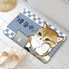 Suministro Exclusivo Transfronterizo de Esteras de Tierra de Diatomeas para Animales Estilo Curativo, Esteras Antideslizantes Absorbentes de Agua para Baño, Esteras para Gatos Estilo Fresco, Alfombras
