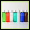 Botellas para Salón de Belleza 100ml Tapa Qiuqiu Botella de Plástico Hombro Plano Botella PET Botella para Loción Botella de Repuesto para Hotel