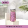Taza Termo de Titanio Puro, Compacta, Mini, Pequeña Capacidad, Separación de Té y Agua de Titanio Puro, Aspecto Elegante, Taza de Agua Portátil al por Mayor
