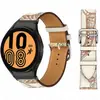 Adequado para Samsung Galaxy Watch 6 Classic Watch Pulseira de Couro Genuíno Watch5/4 Couro Curvo