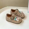 Zapatos de Cuero Pequeños de Moda Transpirables para Niñas 2025 Verano Nuevos de Moda Infantil Suela Suave Versátiles Zapatos Individuales de Cuero para Bebé