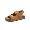 Sandálias Zhr Birkenstock para Mulheres, Uso ao Ar Livre, Novidade Verão 2026 Sandálias de Praia, Sandálias Baixas para Mulheres, Adequadas para Combinar com Vestidos