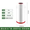 Bote de Basura Grande de Acero Inoxidable Comercial para Uso en Exteriores en Tiendas de Té de Leche, Centros Comerciales y Cafeterías, con un Creativo Diseño en Forma de Bala