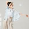 Tops de dança, roupas de prática, asas de cigarra, roupas de gaze de estilo chinês, roupas de dança clássica chinesa, blusas de proteção solar para mulheres
